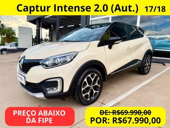 RENAULT CAPTUR 2.0 16V HI-FLEX INTENSE AUTOMÁTICO